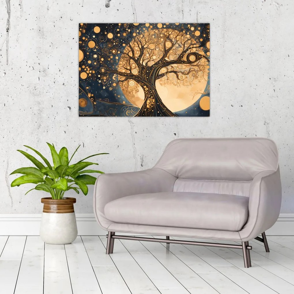 Obraz – Surrealistický strom (70x50 cm)