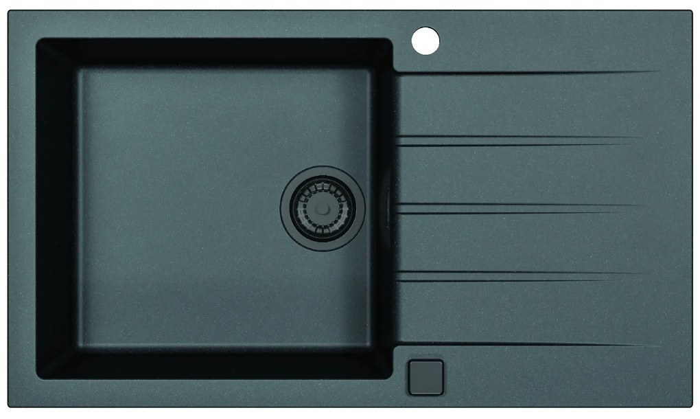 ALVEUS CZ CADIT 40 černý 91 - BLACK EDDITON + pop up sifon