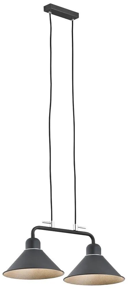 Argon 768 - Závesné svietidlo DŻERBA 2xE27/60W/230V