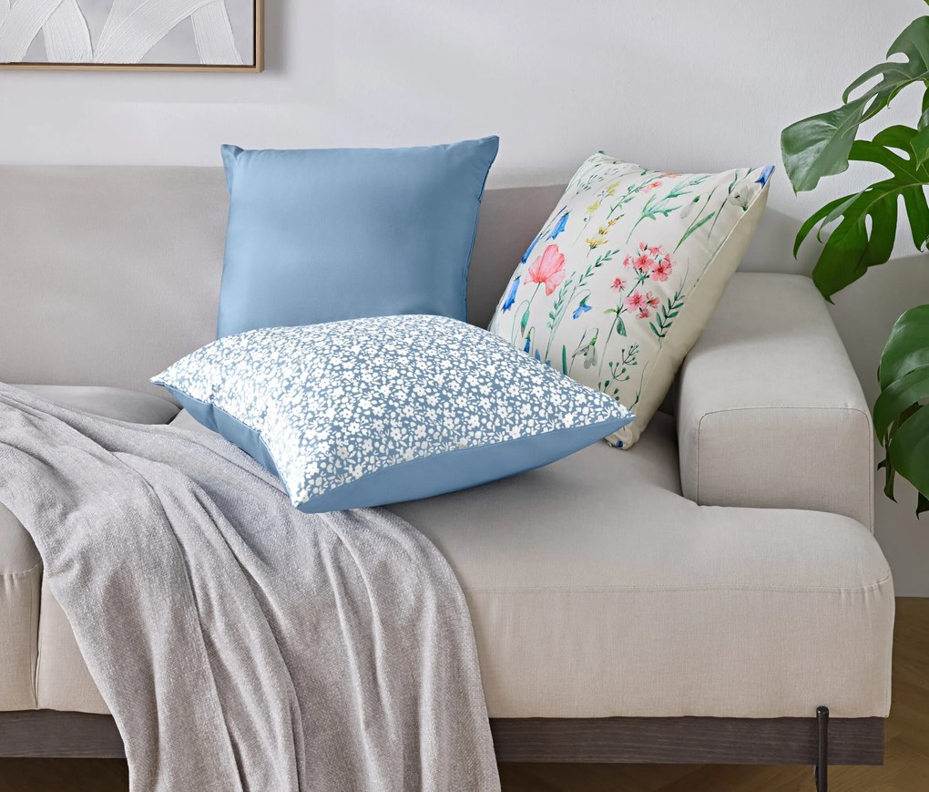 Obliečky na dekoračné vankúše, 3 ks