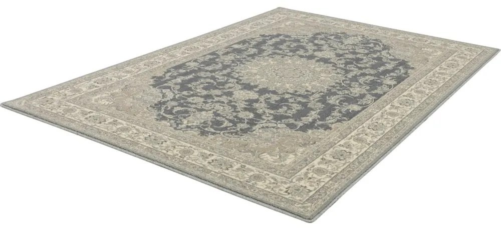 Sivý vlnený koberec 160x240 cm Beatrice – Agnella