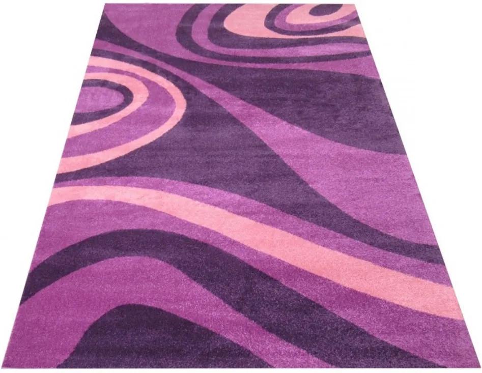 Kusový koberec Rico fialový, Velikosti 80x150cm