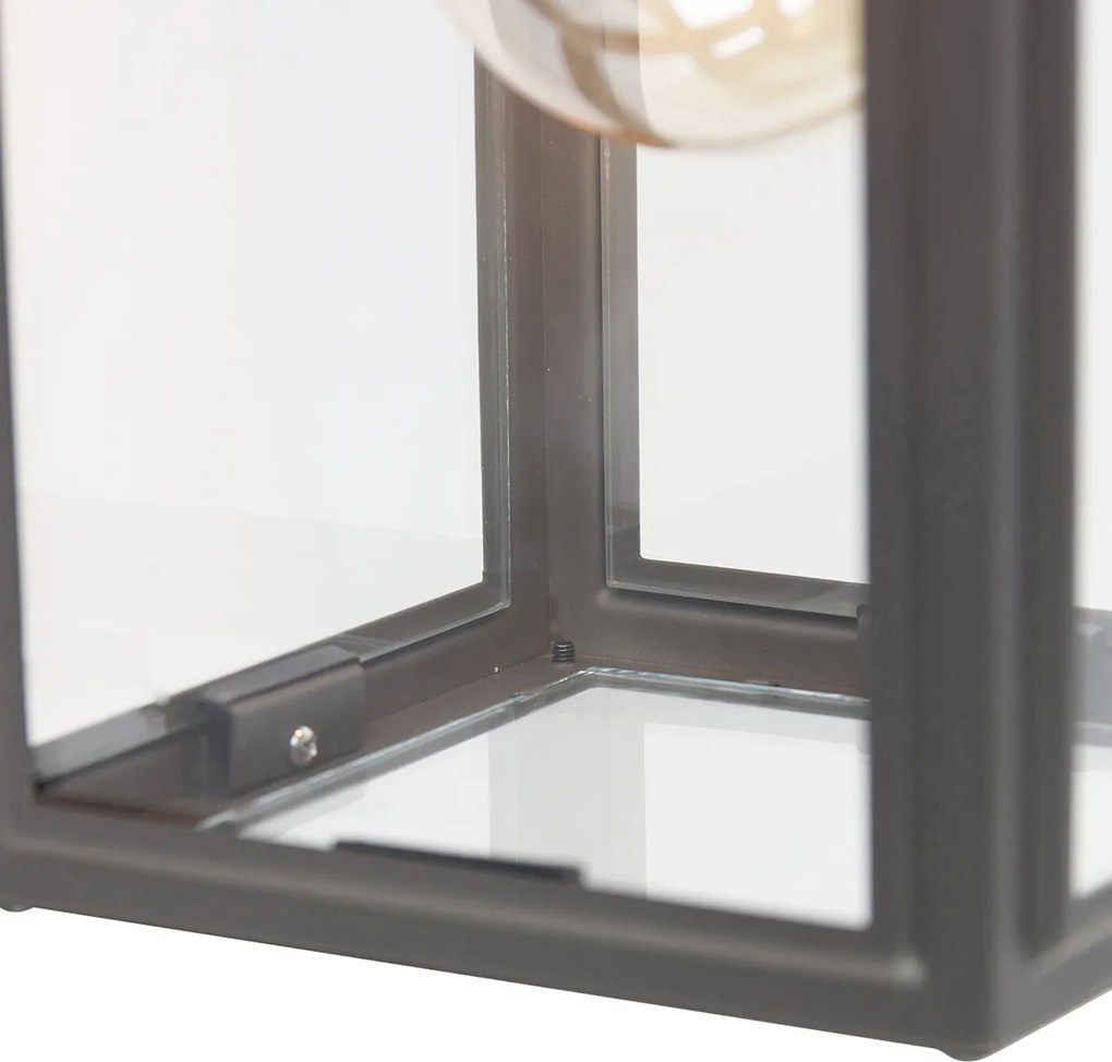 Inteligentná vonkajšia nástenná lampa sivá vrátane Wifi G95 - Sutton down