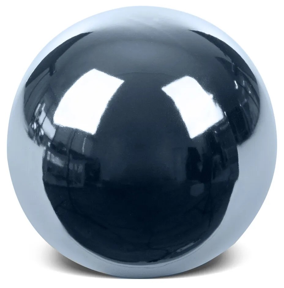 DEKORAČNÁ GUĽA AMORA 9X9 CM TMAVOMODRÁ