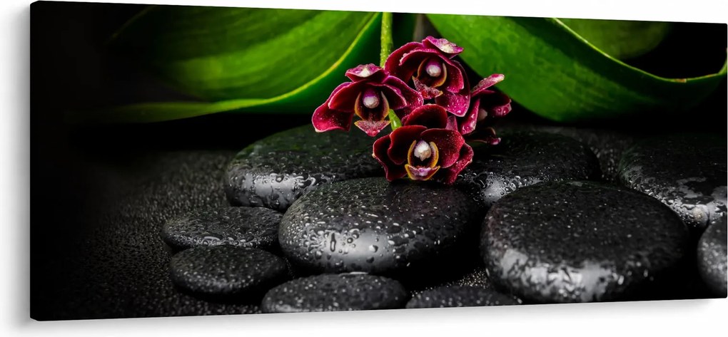 Obraz - Lávové kamene (120x50 cm)