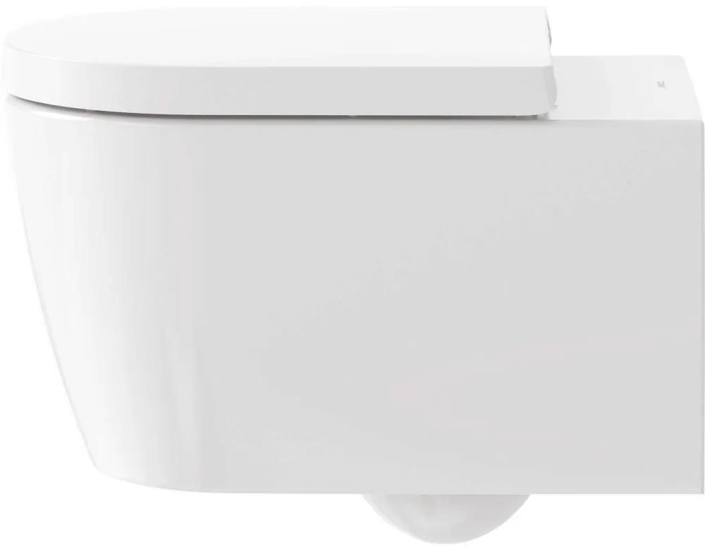 DURAVIT ME by Starck závesné WC Rimless s hlbokým splachovaním, 370 x 570 mm, biela, 2529090000