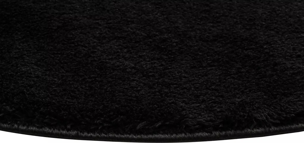 TA Koberec 9000 ČIERNA OBJÍMACIA GUĽA Rozmer: 200x200 cm