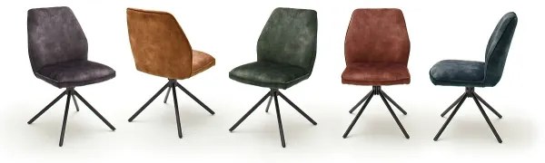 Jedálenská stolička NEXORO, 1 ks, červená