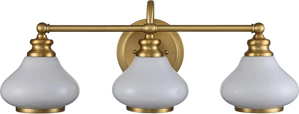 XXXLutz NÁSTENNÉ SVIETIDLO DO KÚPEĽNE, 61/20,6/23,1 cm Elstead Lighting - Interiérové svietidlá - 009093112203