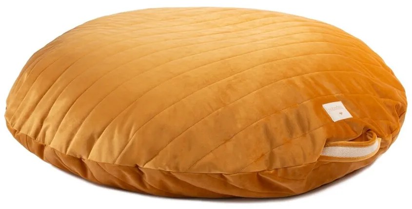 Nobodinoz Sedací vak Sahara Velvet: Farniente Yellow