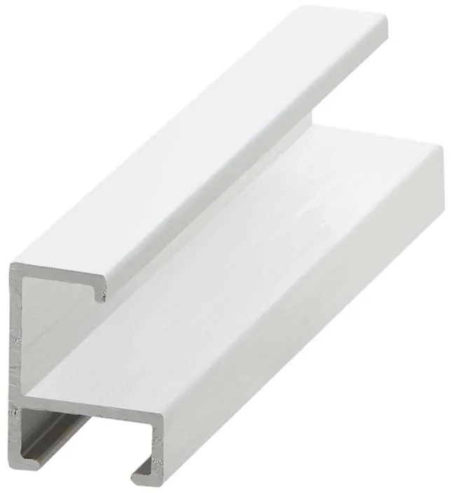 DANTIK rám na obraz 40x50 | ALU Bílá matná (Plexi Čiré)