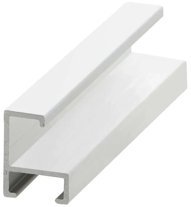 DANTIK rám na obraz 59,4x84 | ALU Bílá matná (Plexi Čiré)