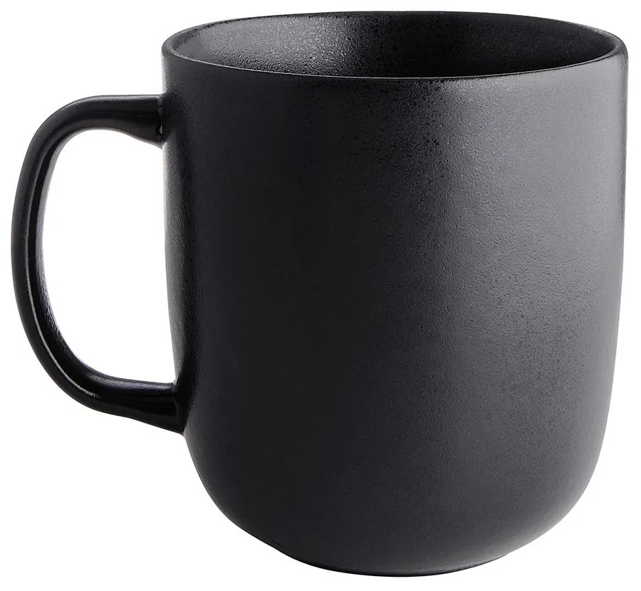 CASA NOVA Hrnček s uškom 400 ml - čierna