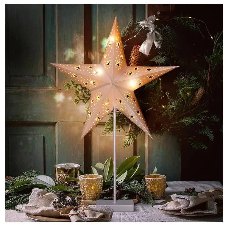 Brilagi - LED vianočná dekorácia LED/3xAA 66x45 cm hviezda