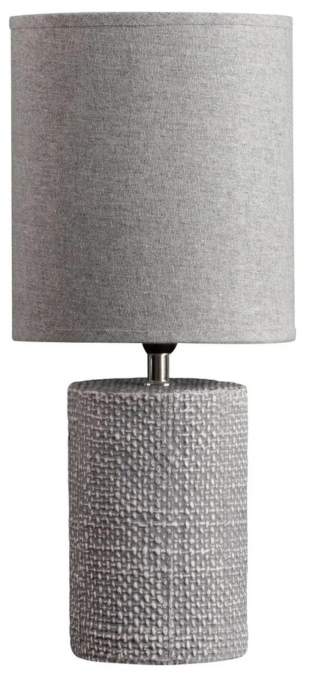 LAMPA AGIS 20X43 CM SIVÁ