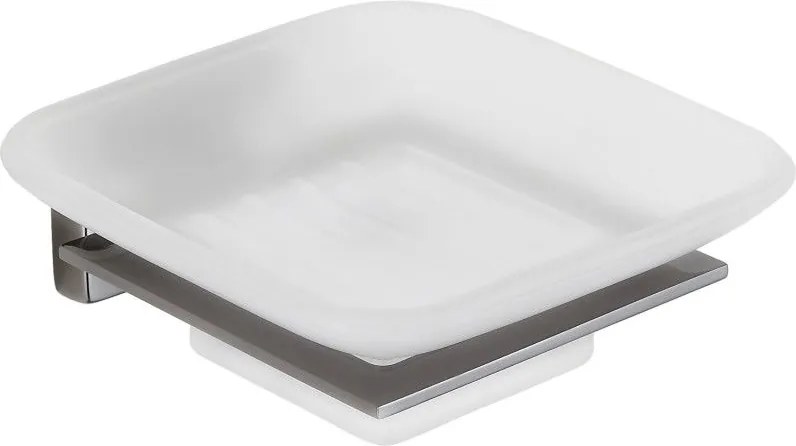 Mexen Arno, nástenný držiak na mydlo, čierny chróm, 7020739-73