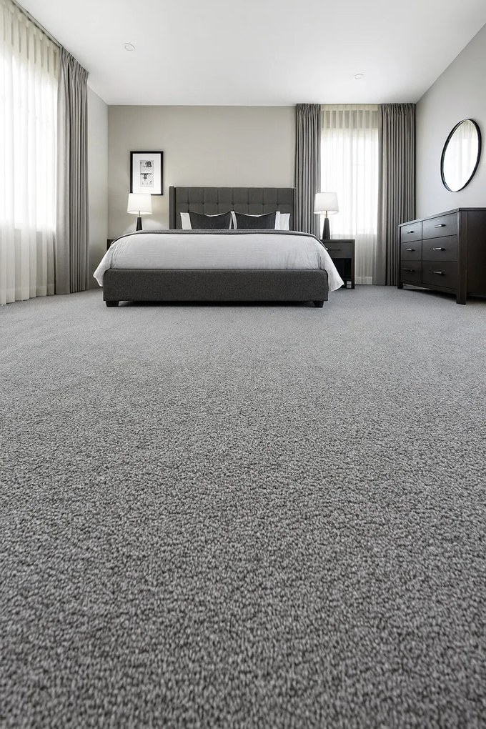 Balta, Koberec metráž Efekt AB 6190, na mieru, šíře 4m, šedá, ab (mriežka), chodba / predsieň