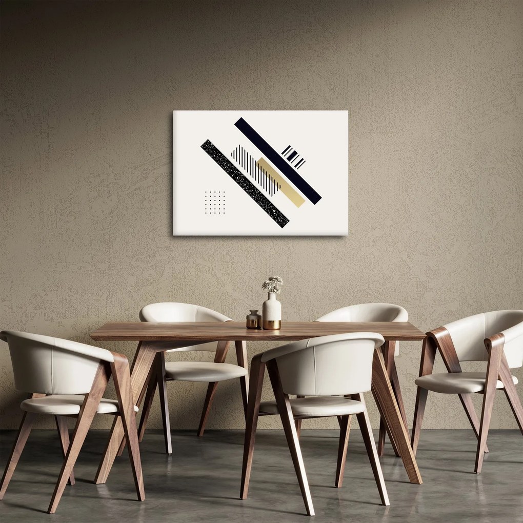 Obraz - Geometrické tvary N⁰5 (70x50 cm)