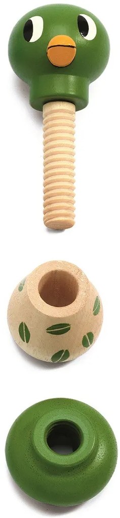 Drevené skrutkovanie – králik, koník, kačica