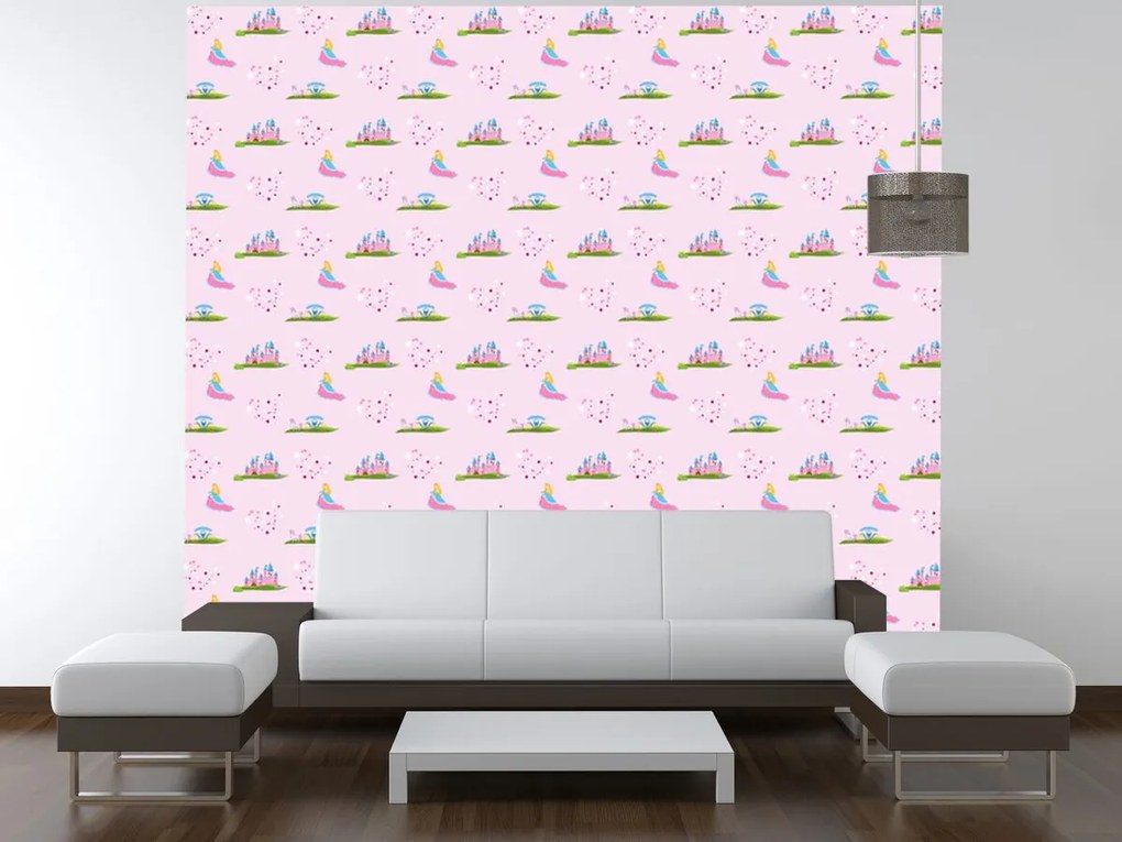 Gario Fototapeta Farebné princezny Materiál: Samolepiaca, Rozmery: 110 x 200 cm