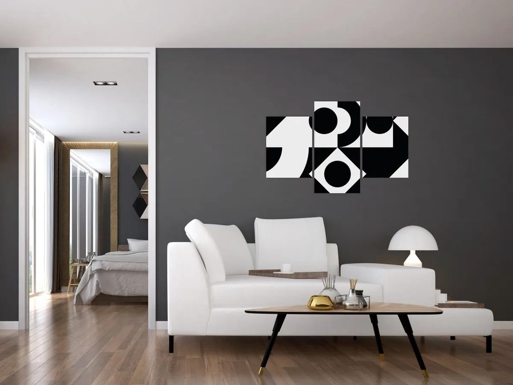 Obraz - Geometrická abstrakcia N⁰1 (90x60 cm)