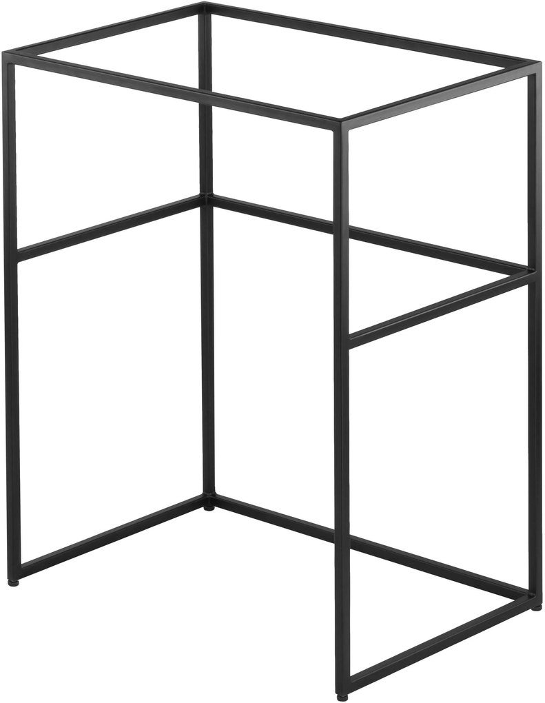 Deante Correo, stojaca kúpeľňová konzola 600x400 mm, čierna, CKC_N60A