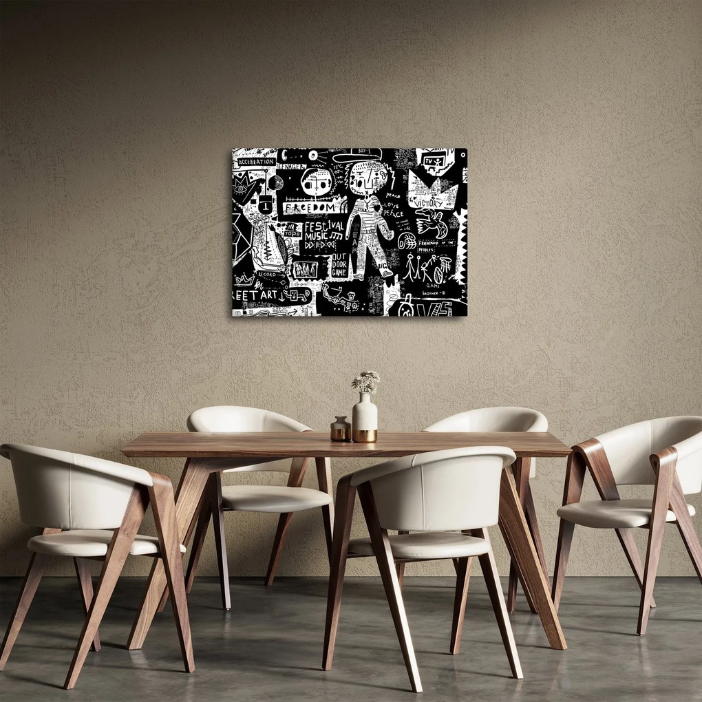 Obraz - Graffiti (70x50 cm)