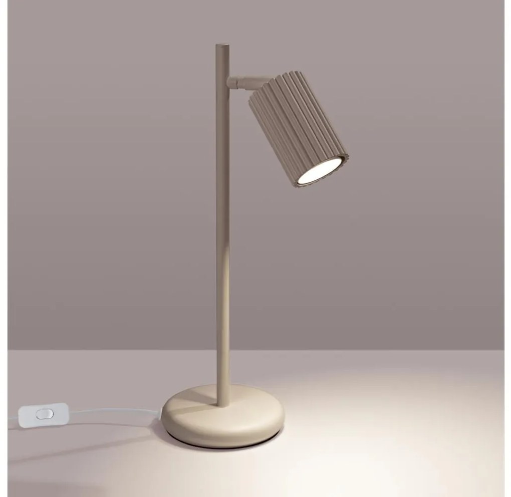 Brilagi - Stolná lampa CRESTO 1xGU10/10W/230V taupe