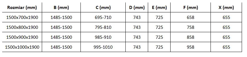 Mexen Omega, sprchovací kút s posuvnými dverami 150 (dvere) x 90 (stena) cm, 8mm sklo, chrómový profil-šedé sklo, 825-150-090-01-40