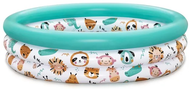 Detský bazén Bestway 51008 safari zvieratká 102x25 cm