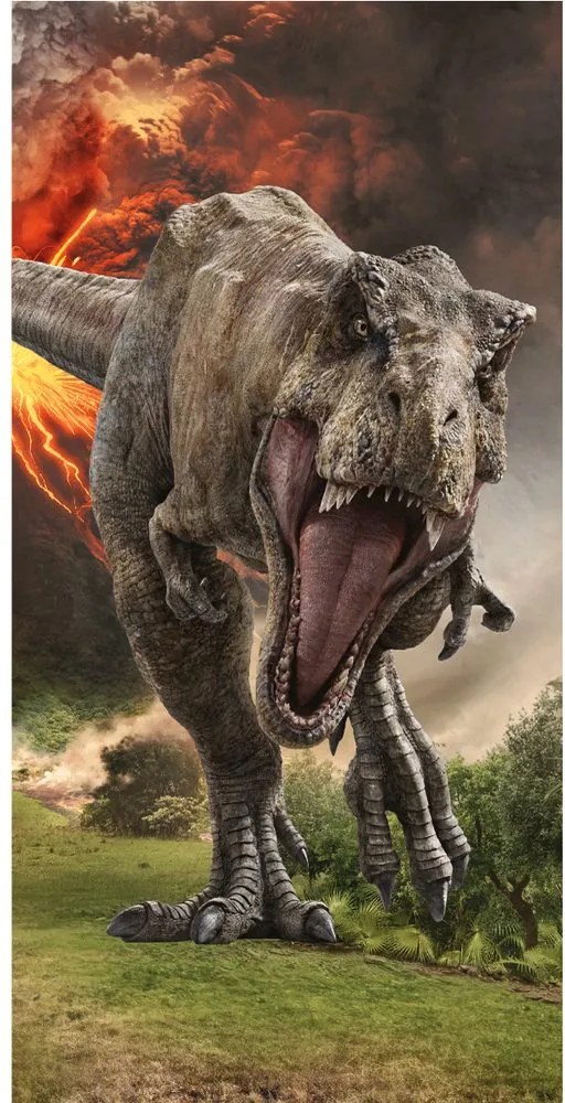 Jerry Fabrics Detská osuška s potlačou - Minecraft - Let's survive | 70 x 140 cm