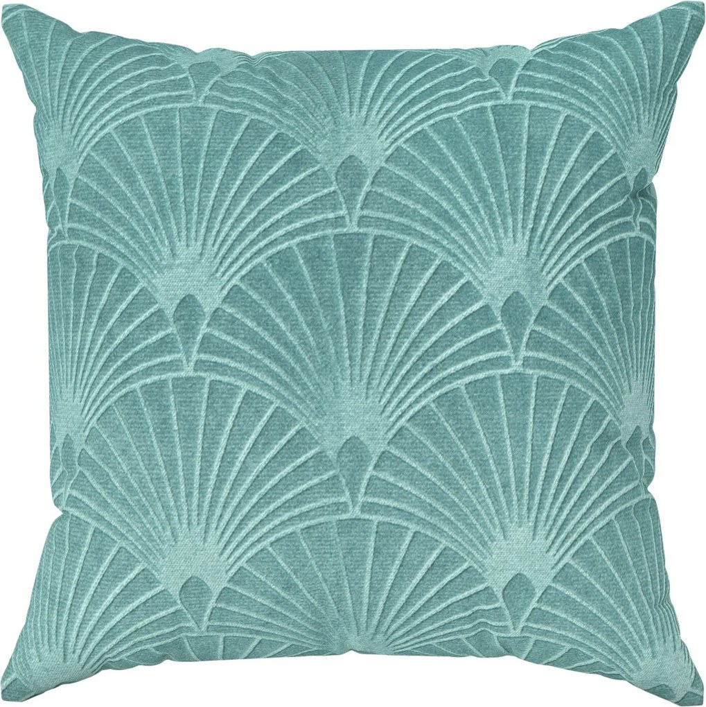 DEKORAČNÁ OBLIEČKA NA VANKÚŠ JULIA 40X40 CM MENTOLOVÁ