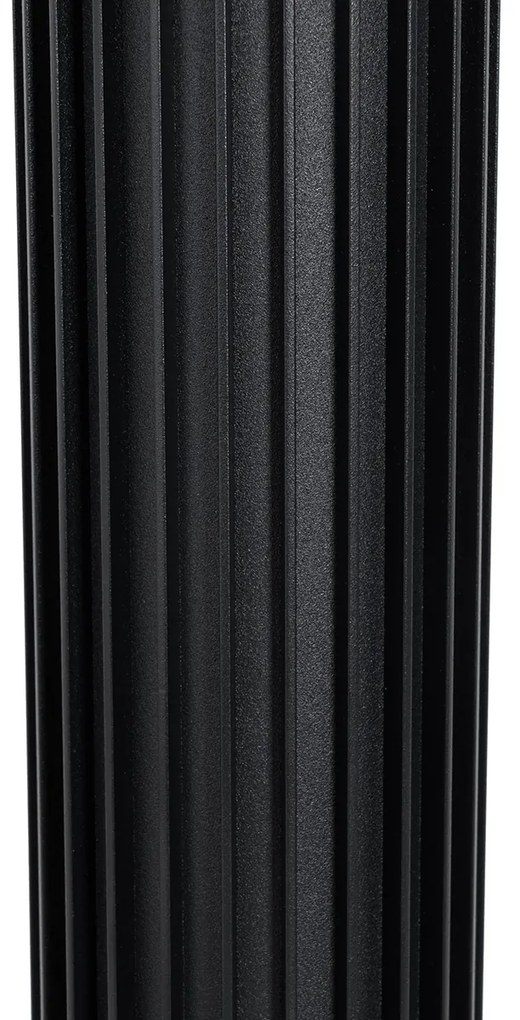 Inteligentný vonkajší stĺpik čierny 80 cm IP44 vrátane Zigbee GU10 - Boris