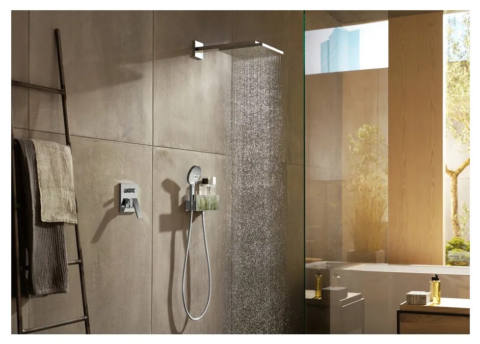 Hansgrohe Metropol, vaňová batéria pod omietku s bezpečnostnou kombináciou, chrómová, HAN-32546000