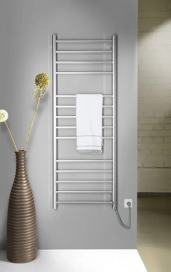 Sapho, ESKINADO Elektrický sušiak uterákov, hranatý, 600x1500mm, 130W, nerez, časovač, ER450T