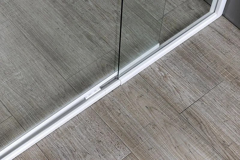 Aqualine Aqualine, AMICO sprchové dvere výklopné 1040-1220x1850mm, číre sklo, G100