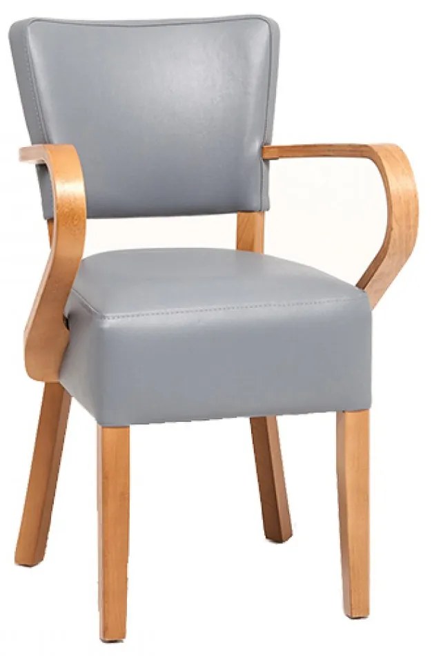 JACK P DREVENÁ STOLIČKA S ČALÚNENÍM JACK P