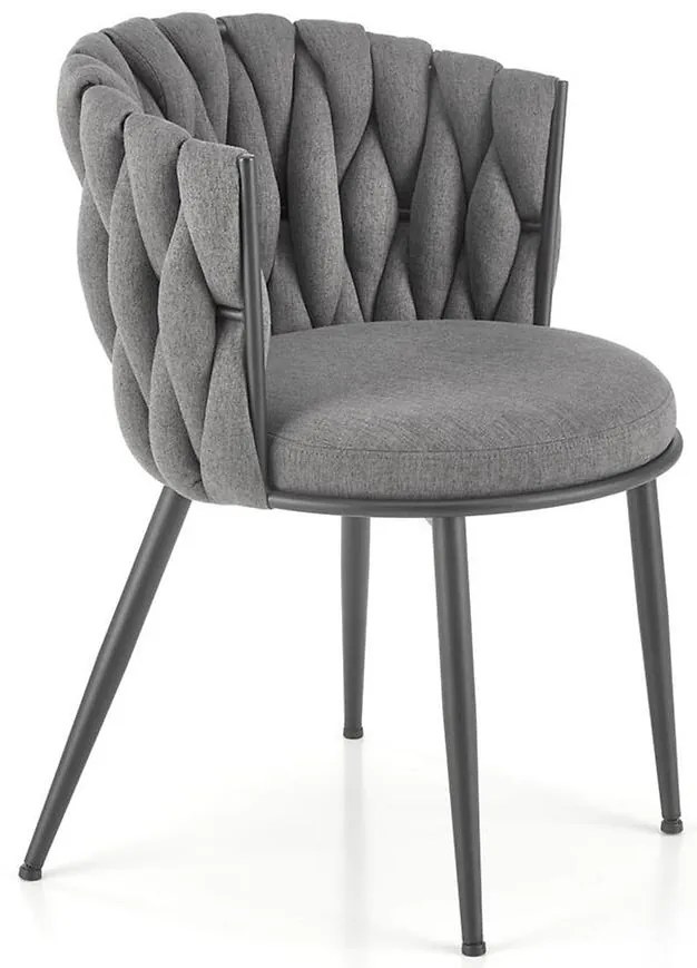 Stolička K516 sivá