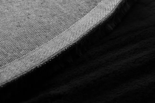 Koberec BUNNY kruh čierny