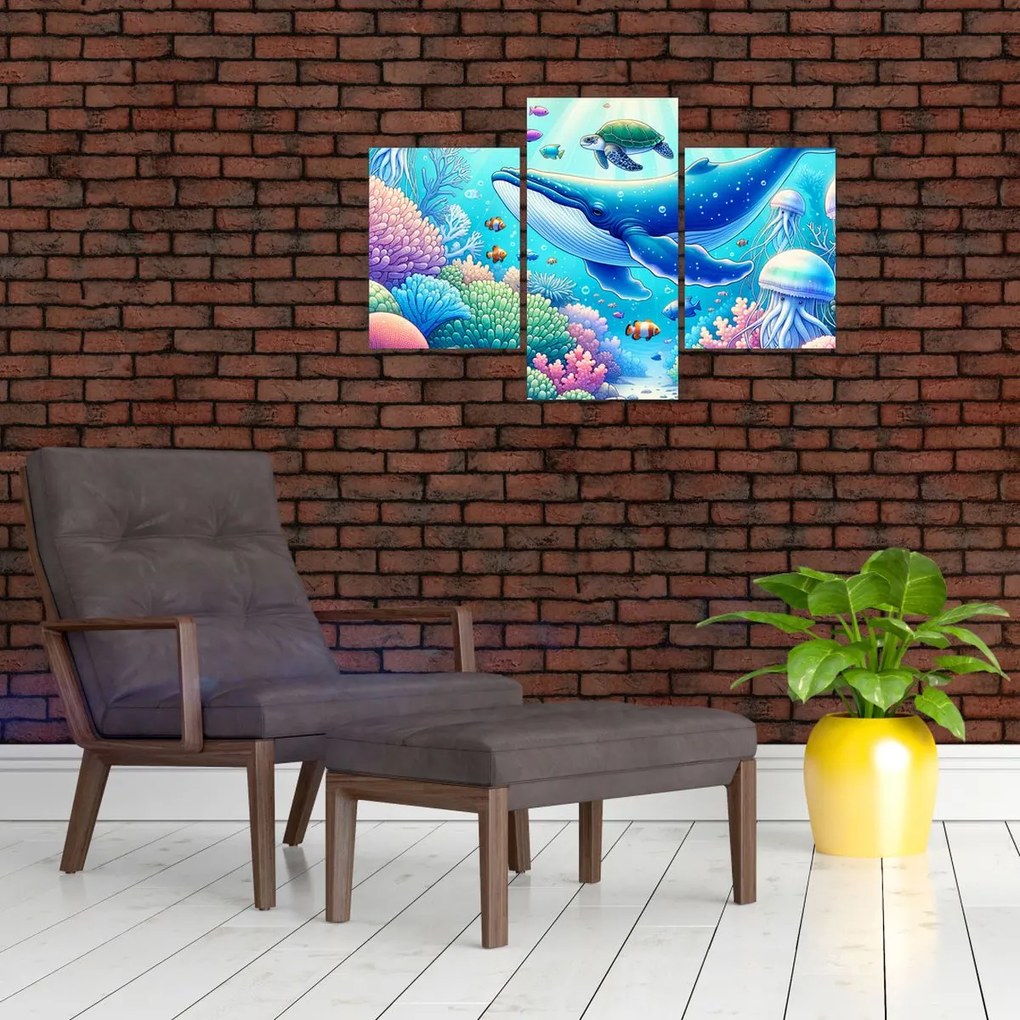 Obraz – Podvodný svet (90x60 cm)