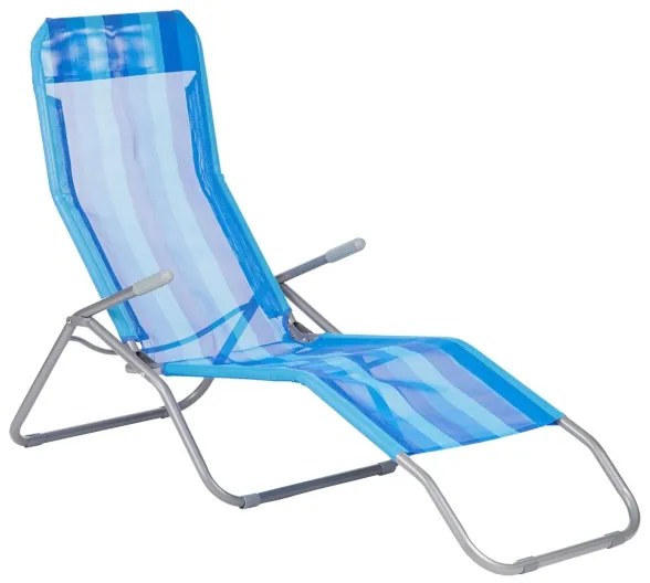 Ležadlo NILS Camp NC3017 -  modré