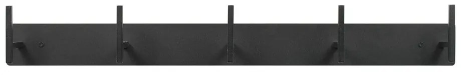 Čierny kovový nástenný vešiak 64 cm Chapman – Spinder Design