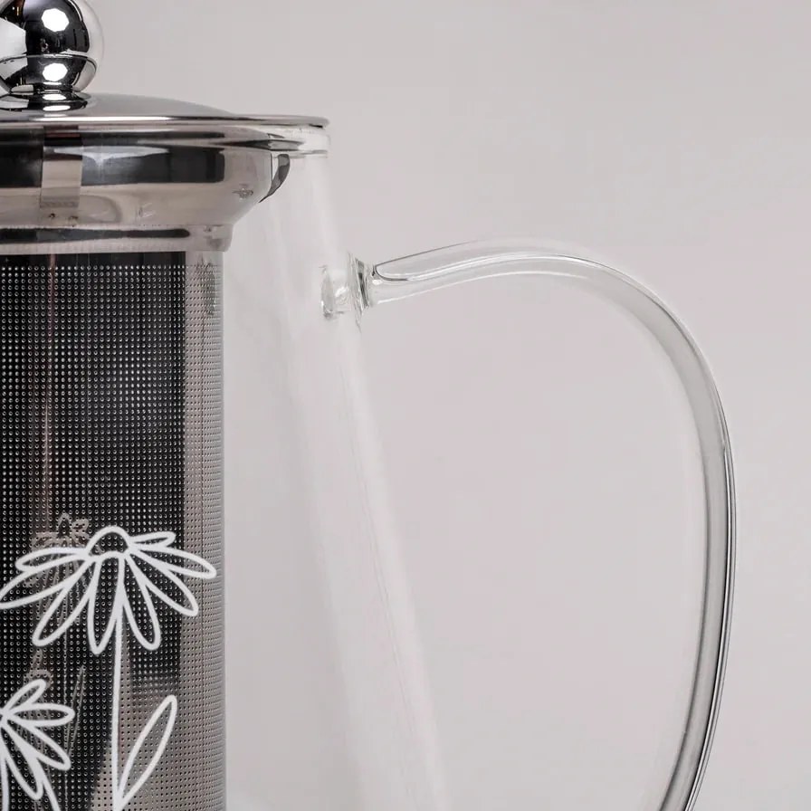 Eulenschnitt Kanvice na čaj s nerezovým sitkom Daisy 1,2 l