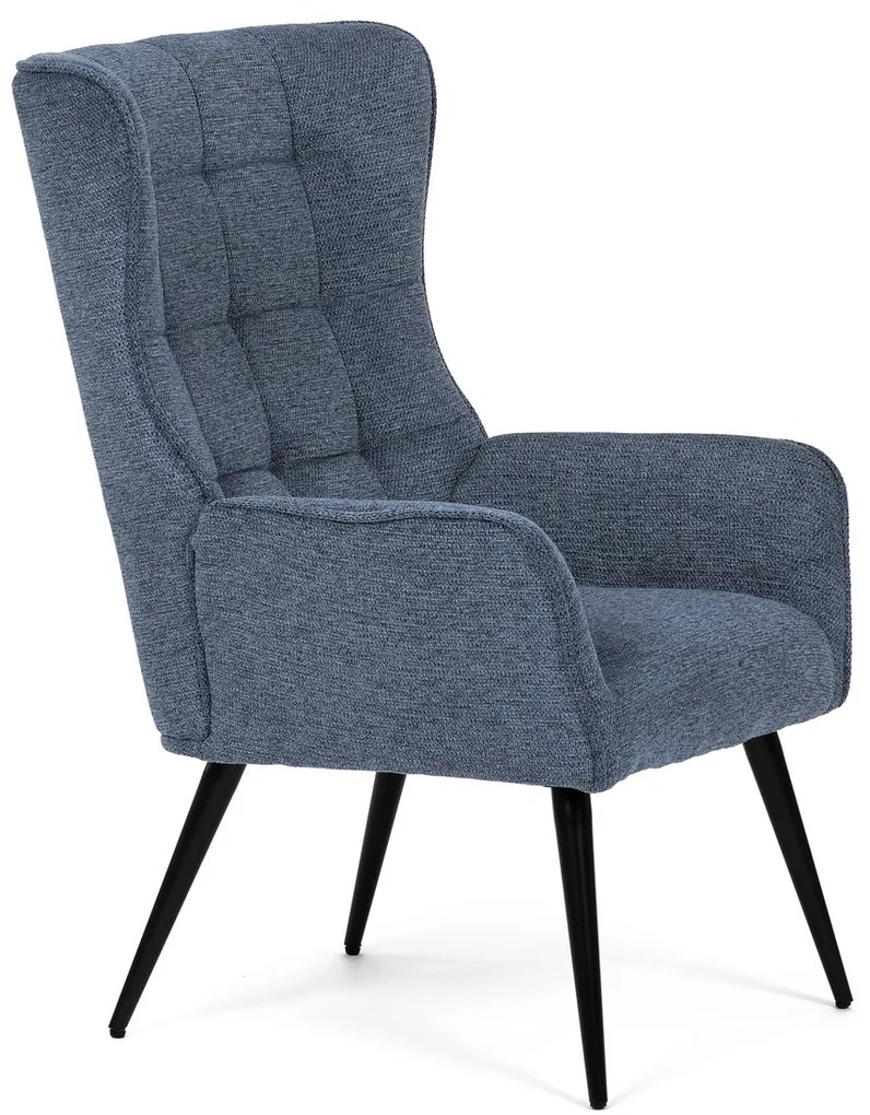 Relaxačné kreslo 315 BLUE2, tmavomodré