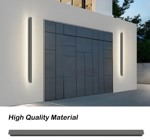 Brilagi - LED vonkajšie nástenné svietidlo LINEAR LED/32W/230V 4000K IP65 antracit