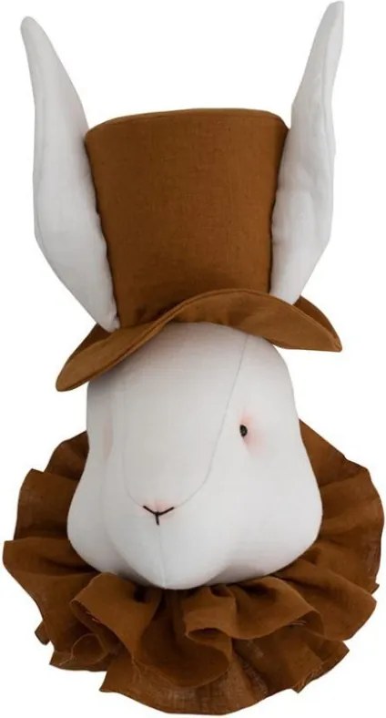 Dekorácia do detskej izby králik - horčičná