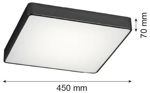 Argon 1577 - Stropné svietidlo ONTARIO 4xE27/15W/230V