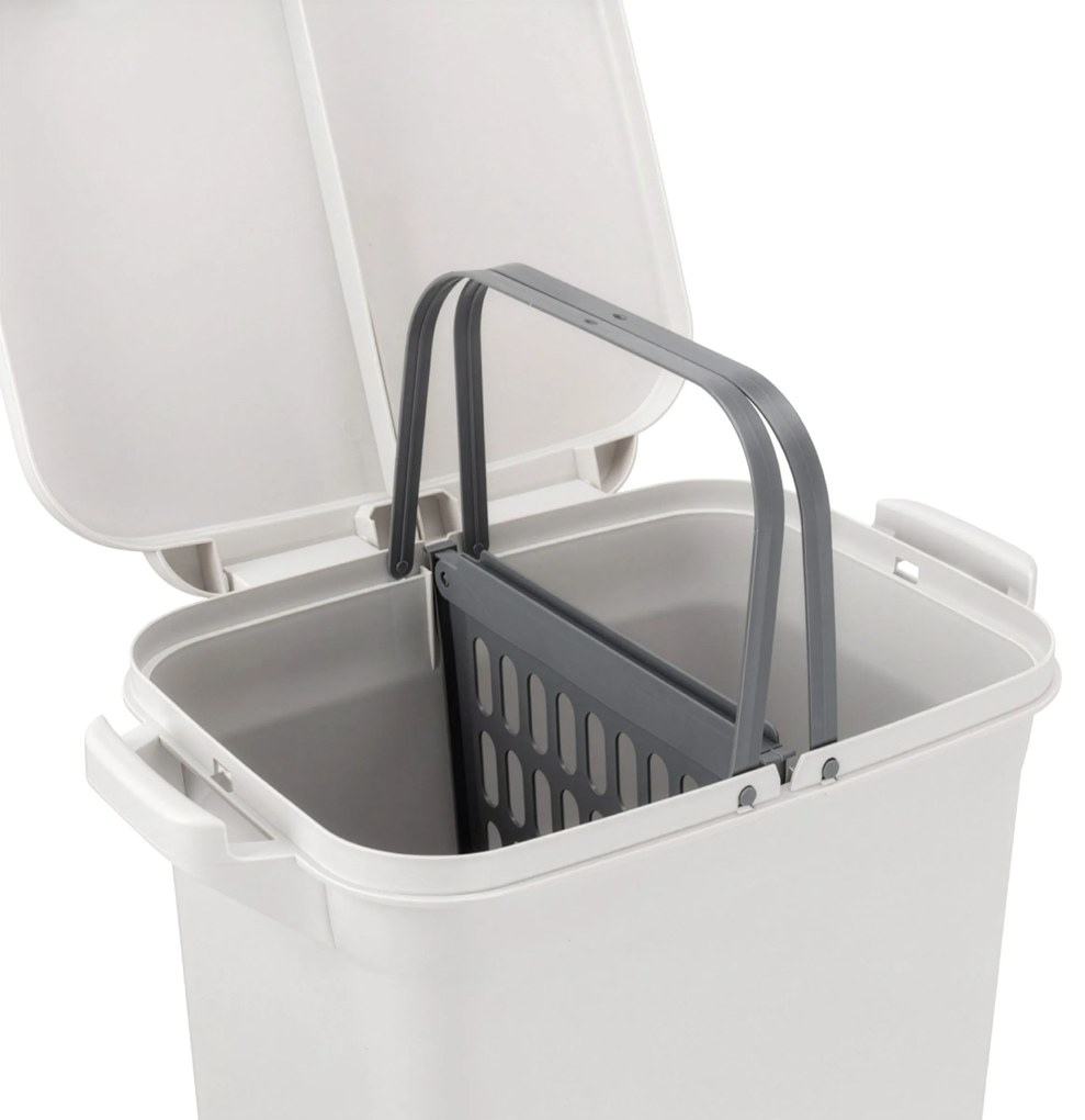 Odpadkový kôš NARDAN 42 L sivý