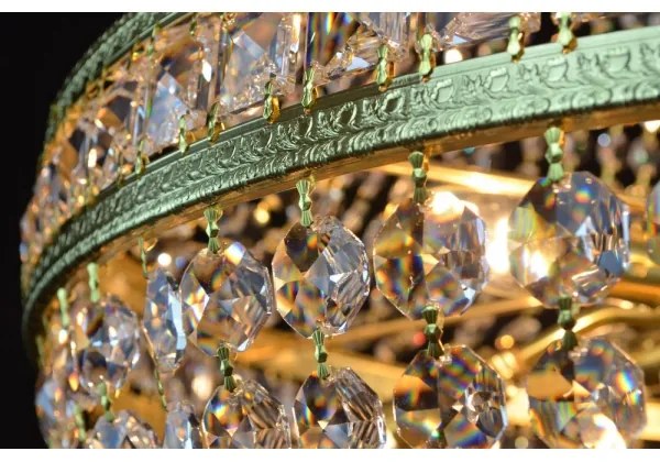 Wranovsky JWZ014060100-8 - Krištáľový luster na reťazi STOCKHOLM 8xE14/40W/230V