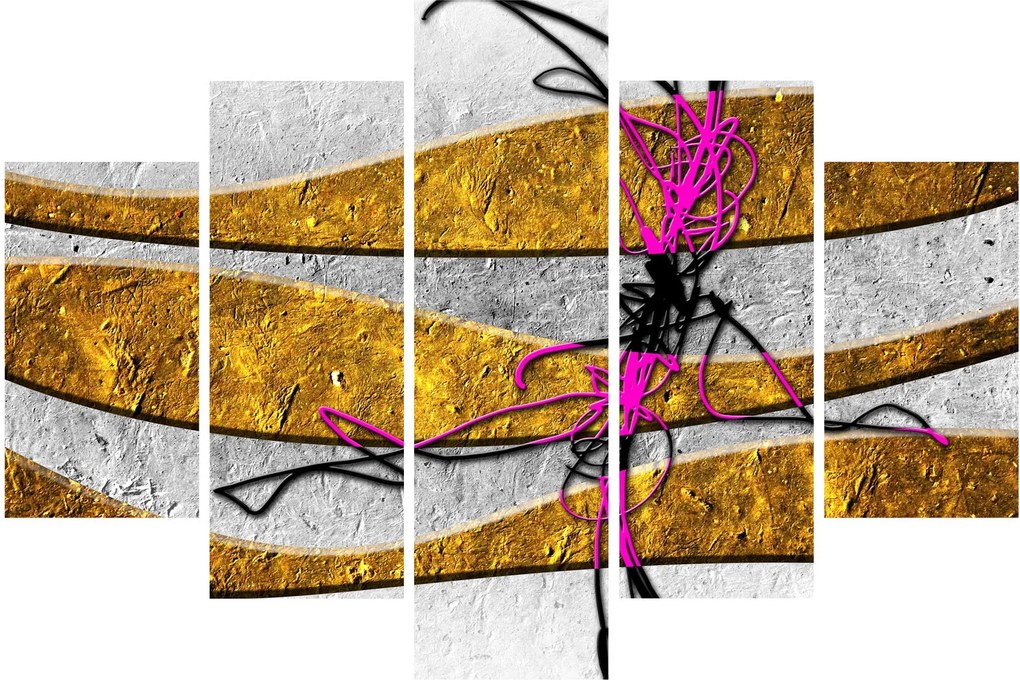 Obraz abstrakcie (150x105 cm)